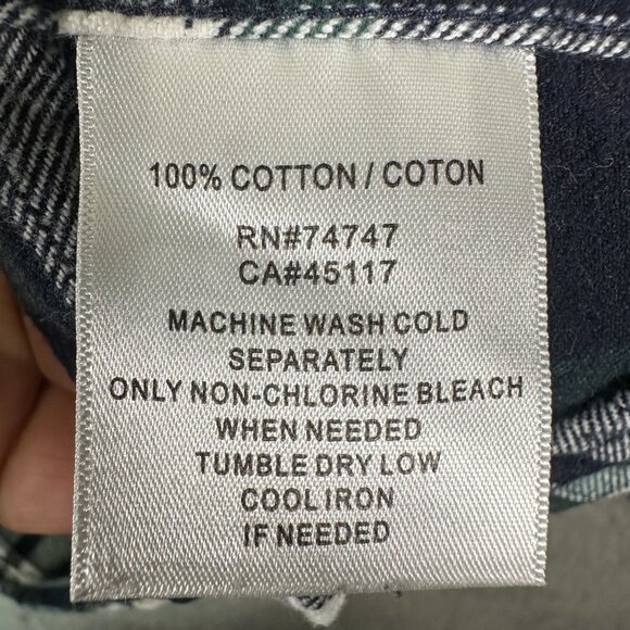 Red Head Long Sleeve Plaid Flannel - Picture 12 of 13